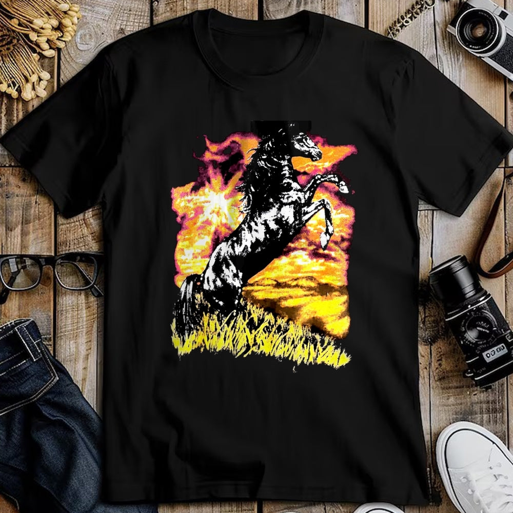 Best Horse Lover Shirt , Funny Horse UnisexT-Shirt/Hoodie/Sweatshirt HLT00 - Charlie T-Shirt Horse T-Shirt, Men, Black, 3X-Large