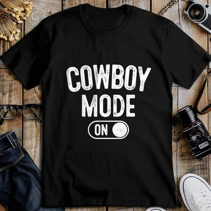 Best Farmer Life Shirt, Funny Farmer UnisexT-Shirt/Hoodie/Sweatshirt HLT00 - Cowboy Mode On Costume Funny Farmer Rodeo Gift Rancher T-Shirt