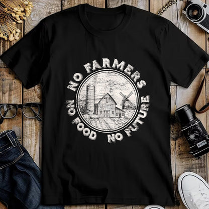 Best Farmer Life Shirt, Funny Farmer UnisexT-Shirt/Hoodie/Sweatshirt HLT00 - No Farmers No Food No Future T-Shirt Small