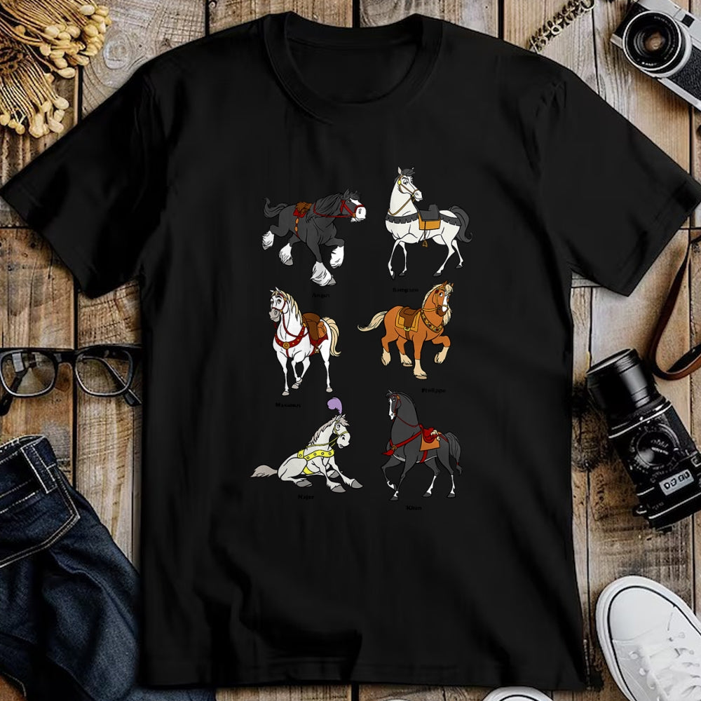 Best Horse Lover Shirt , Funny Horse UnisexT-Shirt/Hoodie/Sweatshirt HLT00 - Disney Princess Horses T-Shirt