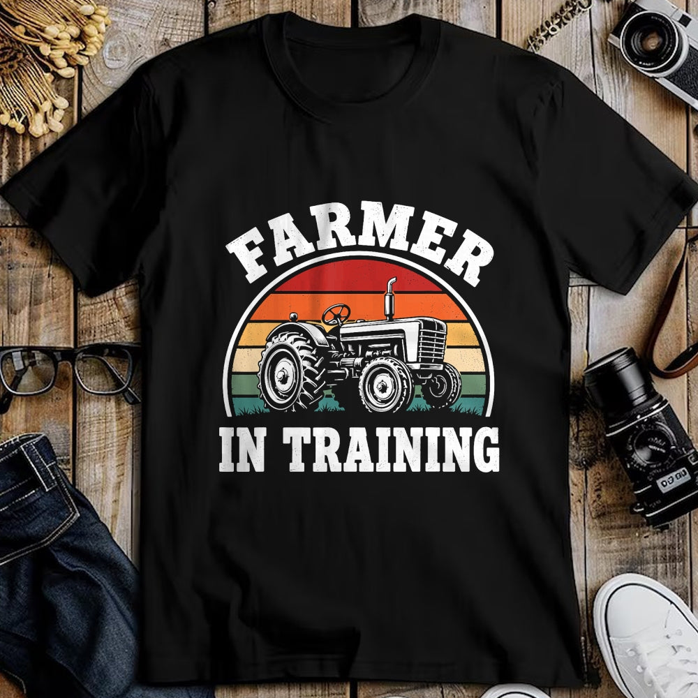 Best Farmer Life Shirt, Funny Farmer UnisexT-Shirt/Hoodie/Sweatshirt HLT00 - Farmer in Training Shirt Boys Girls Kids Tractor Farming T-Shirt