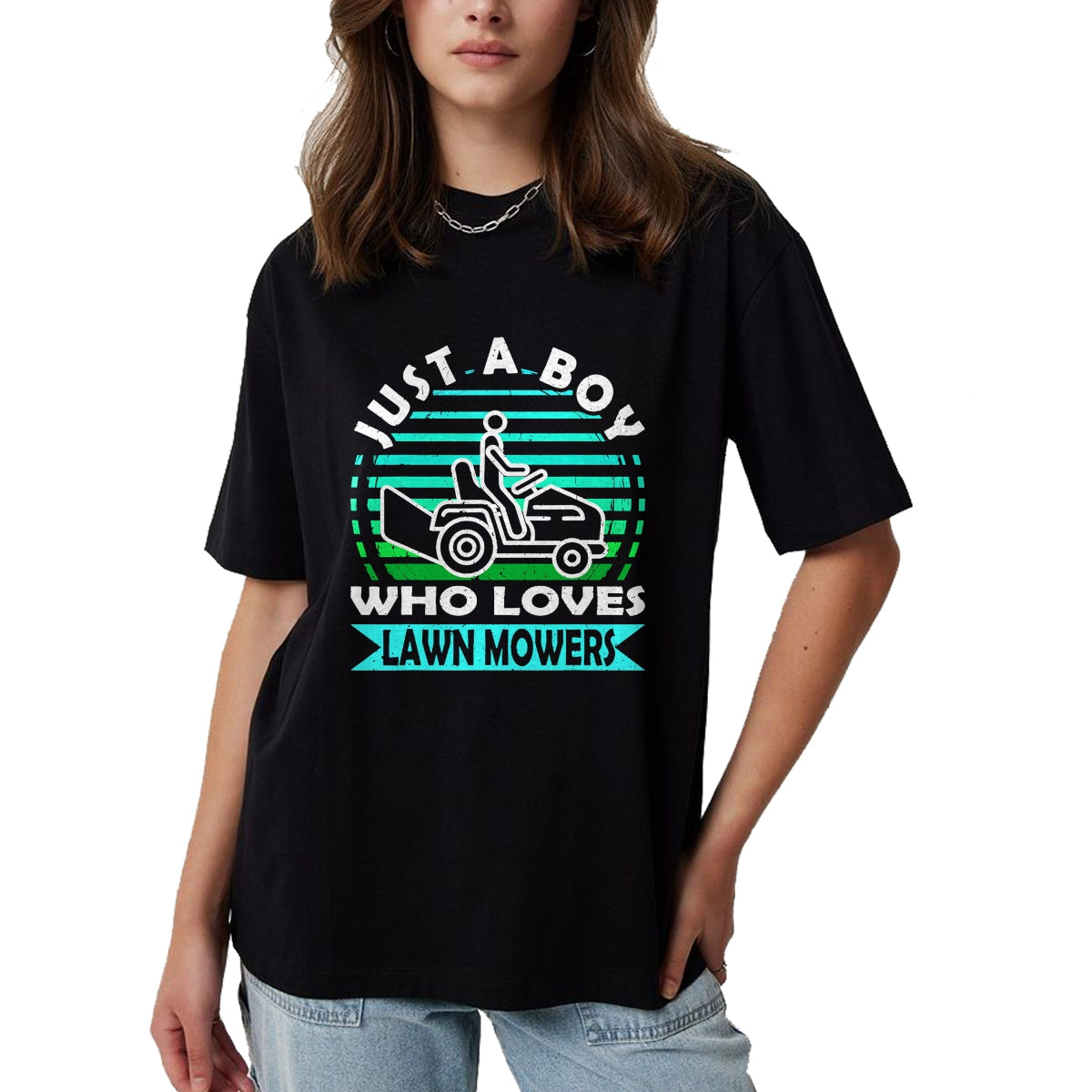 Best Farmer Life Shirt, Funny Farmer UnisexT-Shirt/Hoodie/Sweatshirt HLT00 - Funny Lawn Mowing Design Boys Kids Lawn Mower Gardening T-Shirt
