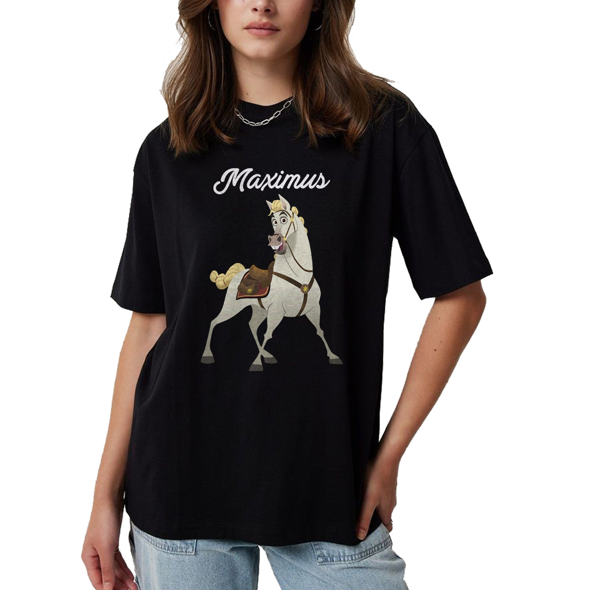 Best Horse Lover Shirt , Funny Horse UnisexT-Shirt/Hoodie/Sweatshirt HLT00 - Disney Tangled Maximus Best Horse Pose T-Shirt Small