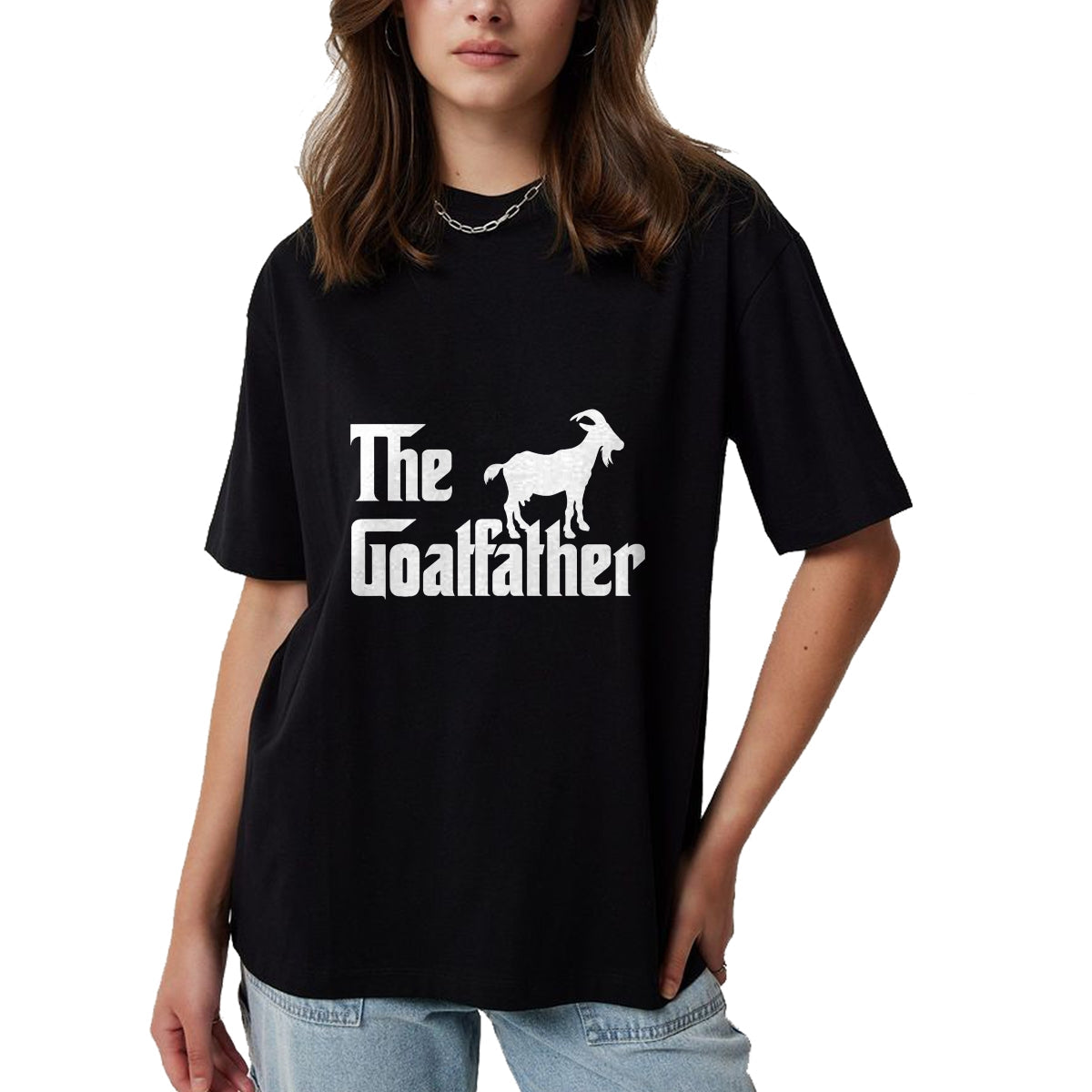Best Farmer Life Shirt, Funny Farmer UnisexT-Shirt/Hoodie/Sweatshirt HLT00 - The Goatfather Funny Goat Father Lover T-Shirt Gift T-Shirt