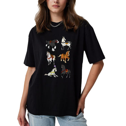 Best Horse Lover Shirt , Funny Horse UnisexT-Shirt/Hoodie/Sweatshirt HLT00 - Disney Princess Horses T-Shirt