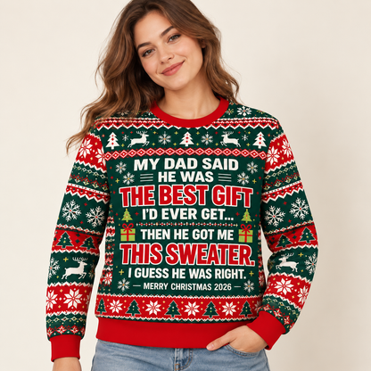 UGLY SWEARTER FOR YOUR KIDS - AWESOME GIFT FOR CHRISTMAS - NTTD00 A04-3 (SKU2610-221)