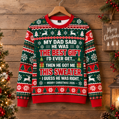UGLY SWEARTER FOR YOUR KIDS - AWESOME GIFT FOR CHRISTMAS - NTTD00 A04-3 (SKU2610-221)