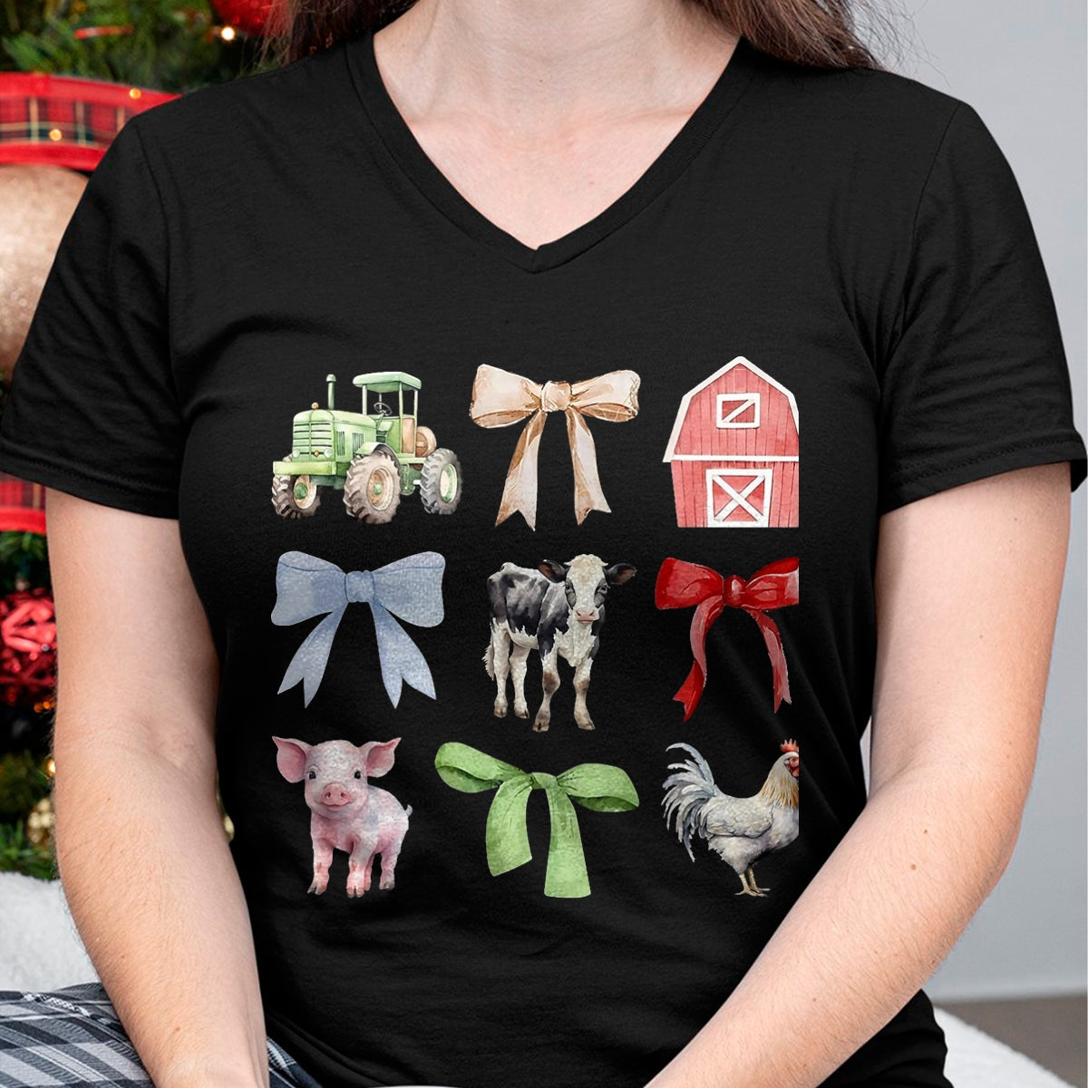 Best Farmer Life Shirt, Funny Farmer UnisexT-Shirt/Hoodie/Sweatshirt HLT00 - Cute Farm Animals Cow Pig Chicken Coquette Farmer Country T-Shirt, Men, Black, 3X-Large