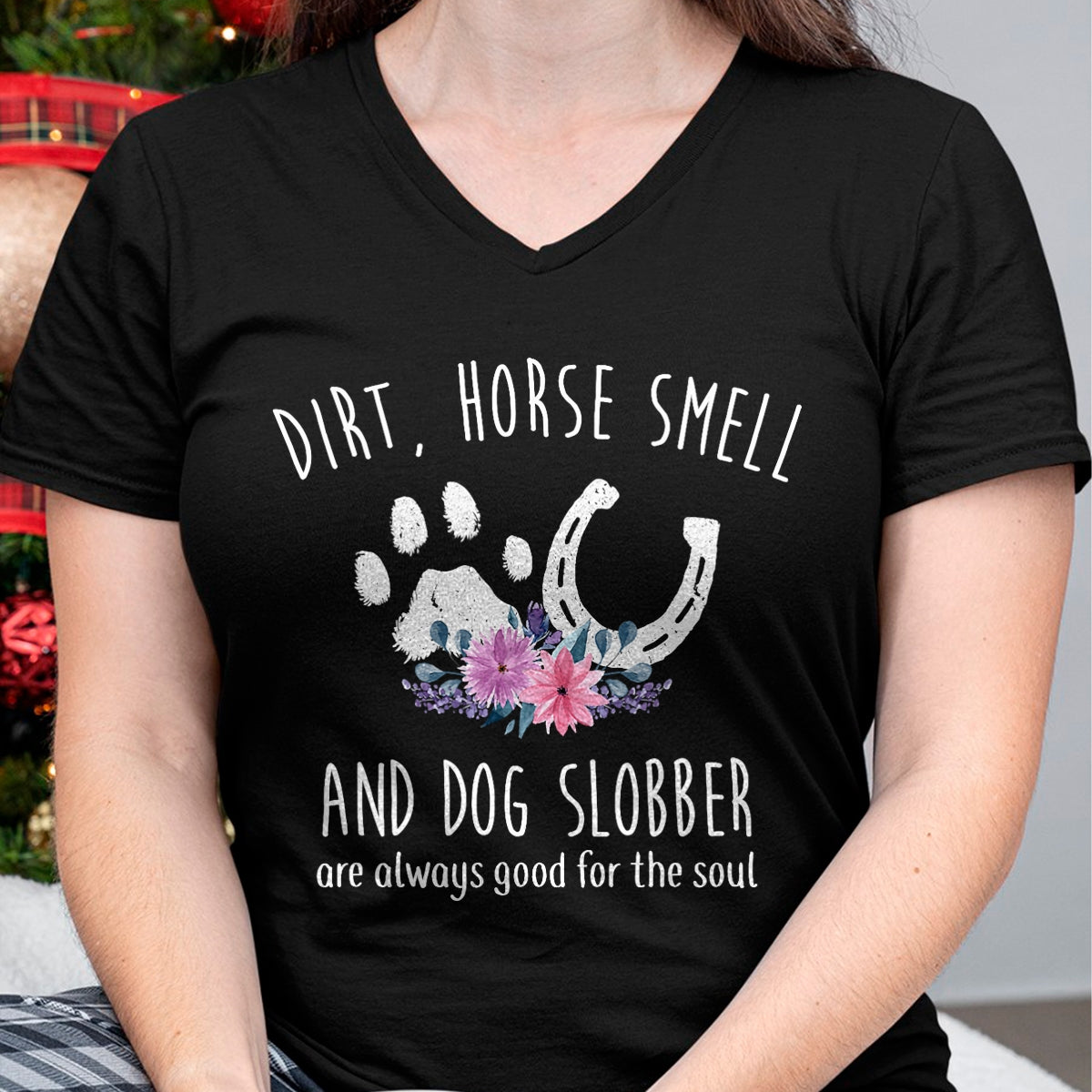 Best Horse Lover Shirt , Funny Horse UnisexT-Shirt/Hoodie/Sweatshirt HLT00 - Dirt Horse Smell and Dog Slobber Horse Lover T-Shirt