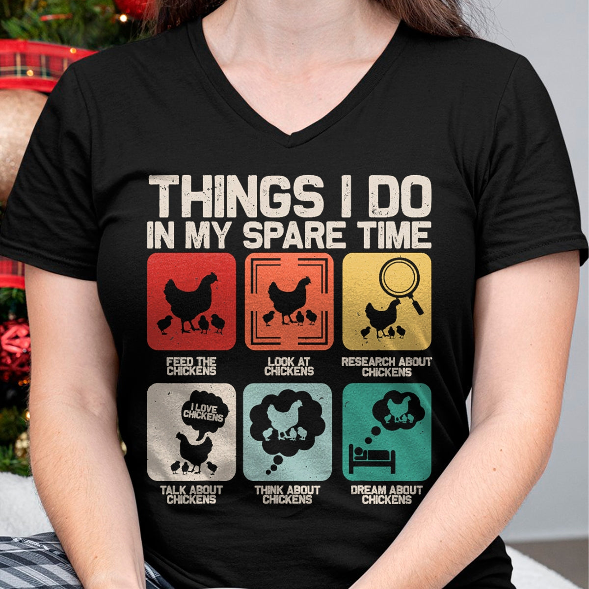 Best Farmer Life Shirt, Funny Farmer UnisexT-Shirt/Hoodie/Sweatshirt HLT00 - Things I Do in My Spare Time Funny Chicken Farmer Kids Teen T-Shirt