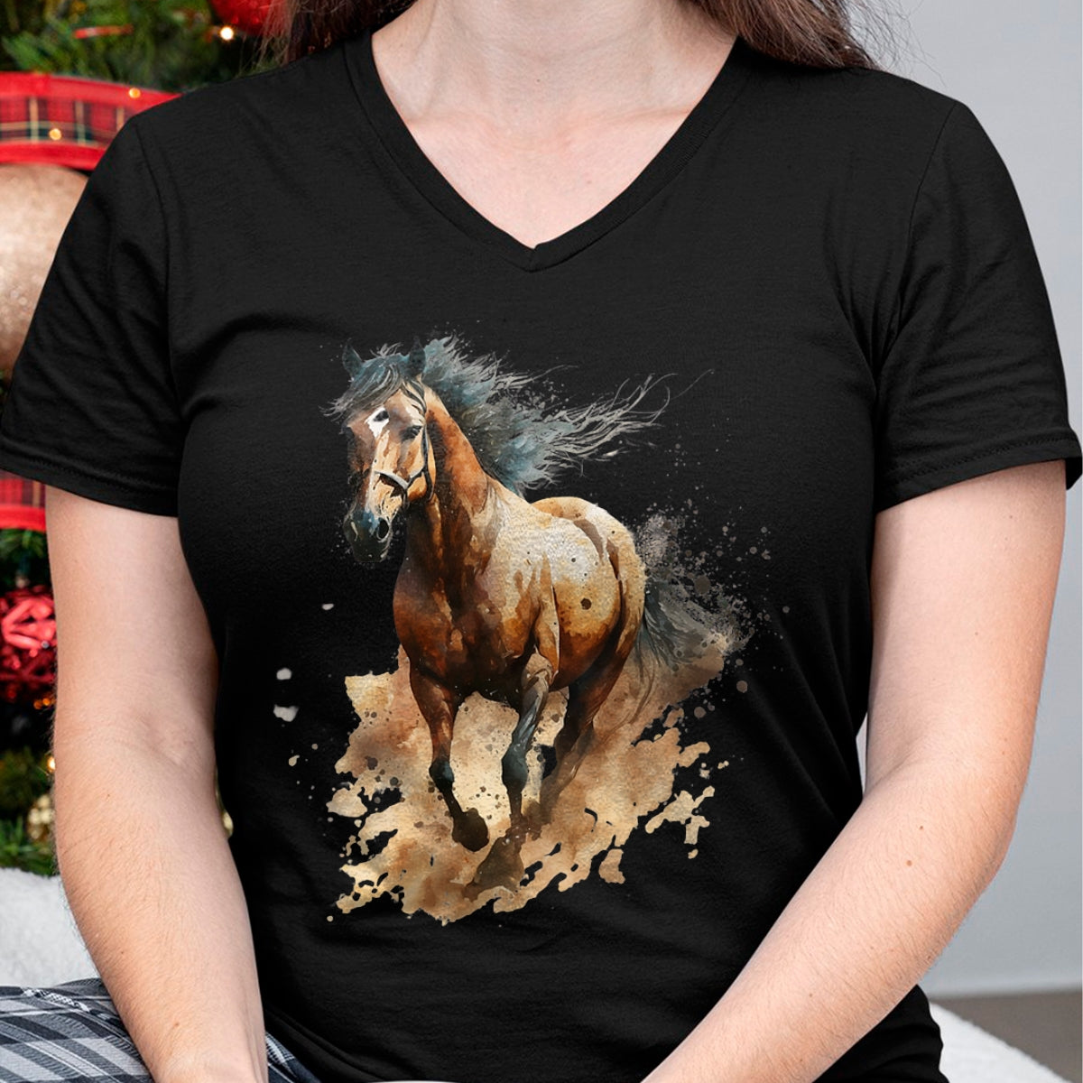 Best Horse Lover Shirt , Funny Horse UnisexT-Shirt/Hoodie/Sweatshirt HLT00 - Beautiful Horse Graphic Horse Art Print for Girls T-Shirt
