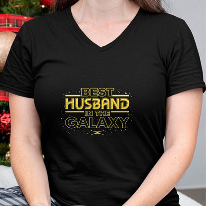 Best Wife Shirt, Wife and Husband Unisex T-Shirt/Hoodie/Sweatshirt HLT00 - Star Wars Best Husband in the Galaxy Birthday Anniversary T-Shirt