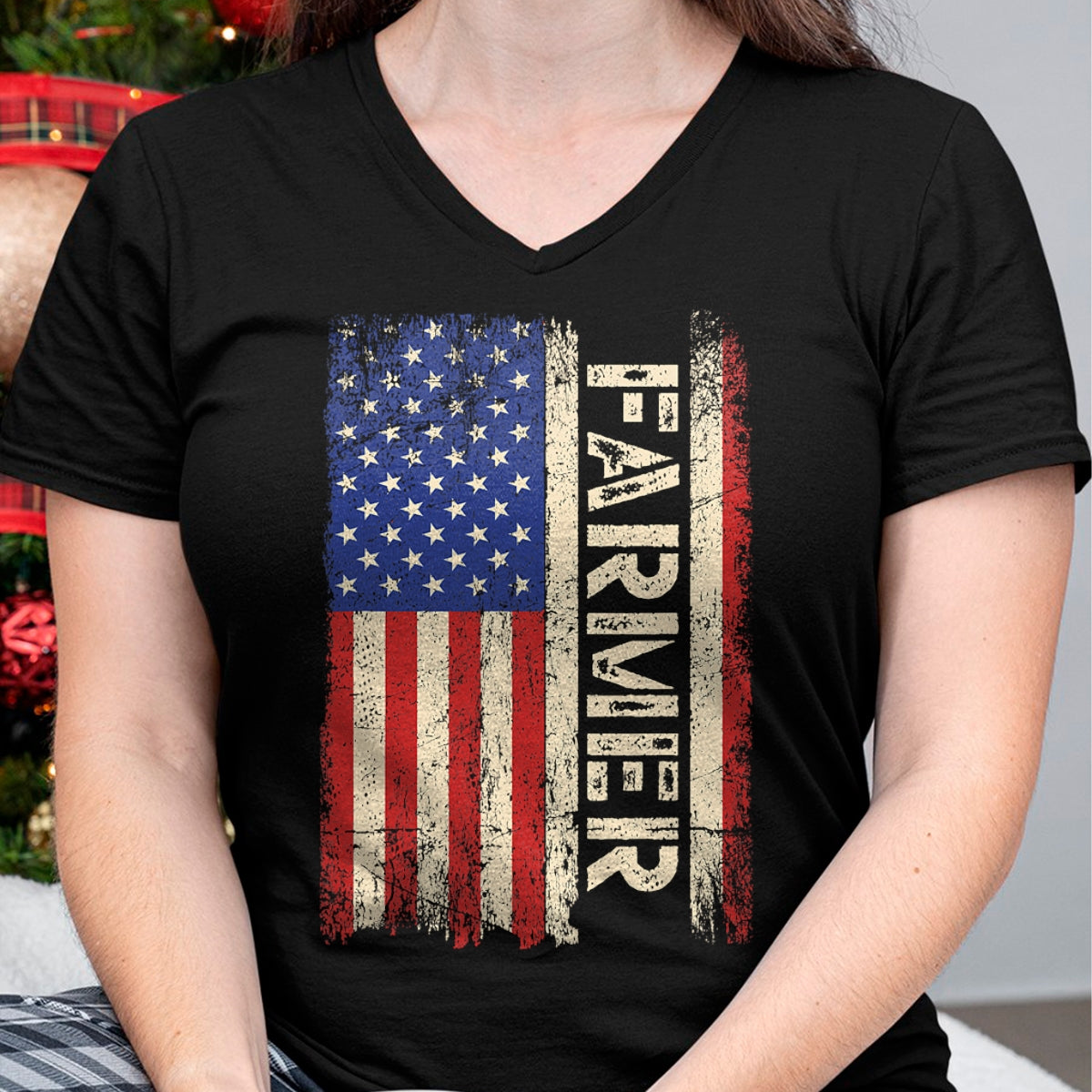 Best Farmer Life Shirt, Funny Farmer UnisexT-Shirt/Hoodie/Sweatshirt HLT00 - Farmer Tractors USA American Flag Patriotic Farming Men Tee T-Shirt