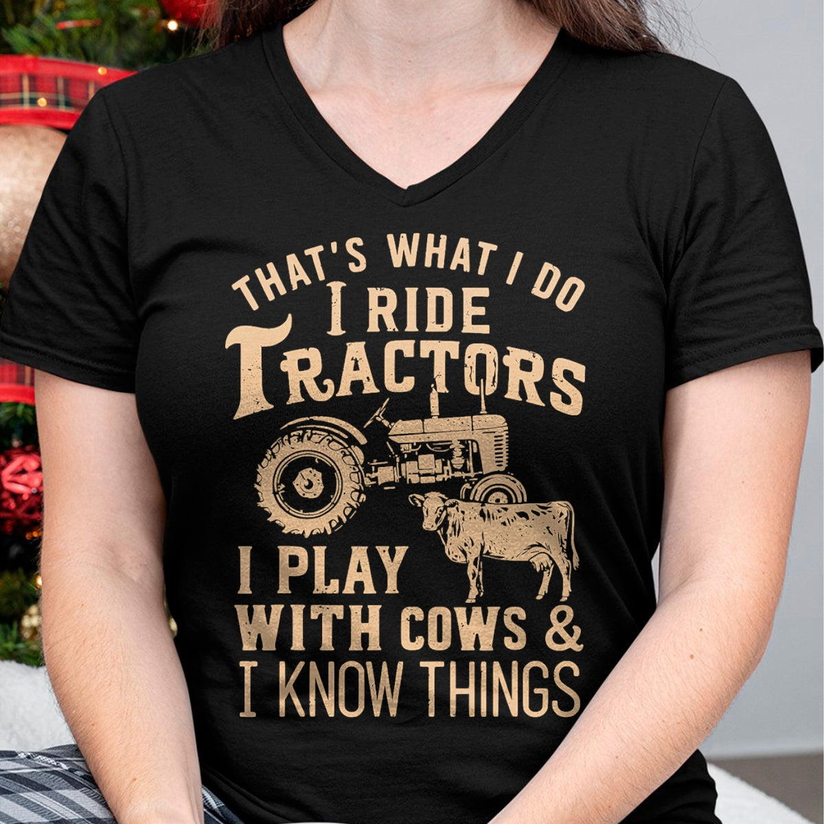 Best Farmer Life Shirt, Funny Farmer UnisexT-Shirt/Hoodie/Sweatshirt HLT00 - Funny Farmer Cowboy Gift That's What I Do I Ride Tractors T-Shirt