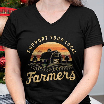 Best Farmer Life Shirt, Funny Farmer UnisexT-Shirt/Hoodie/Sweatshirt HLT00 - Farm Boys Shirts Support Your Local Farmers Farming Lover T-Shirt