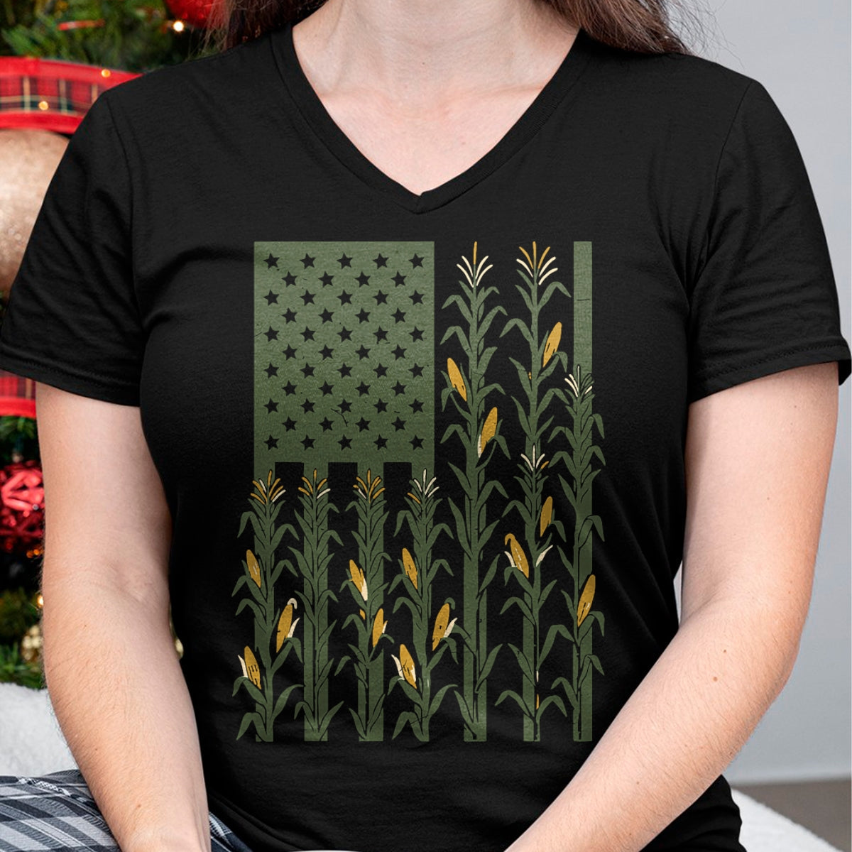 Best Farmer Life Shirt, Funny Farmer UnisexT-Shirt/Hoodie/Sweatshirt HLT00 - Youth Corn US America Flag Funny Farmer Farm Mens Women Kids T-Shirt