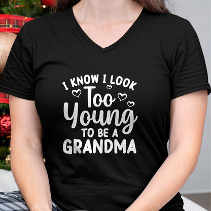 Best Grandma Shirt, Proud Grandma Unisex T-Shirt/Hoodie/Sweatshirt HLT00 - Funny Grandma To Be Art For Grandmother Grammy Women Grandma T-Shirt (1)
