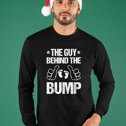 Best Wife Shirt, Wife and Husband Unisex T-Shirt/Hoodie/Sweatshirt HLT00 - The Guy Behind The Bump Pregnancy Announcement For Dad T-Shirt