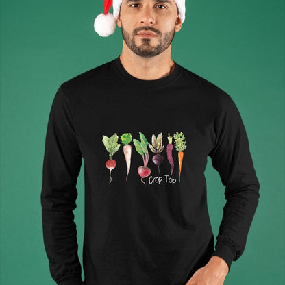 Best Farmer Life Shirt, Funny Farmer UnisexT-Shirt/Hoodie/Sweatshirt HLT00 - Crop Top Funny Gardening Pun Vegetable Art T-Shirt