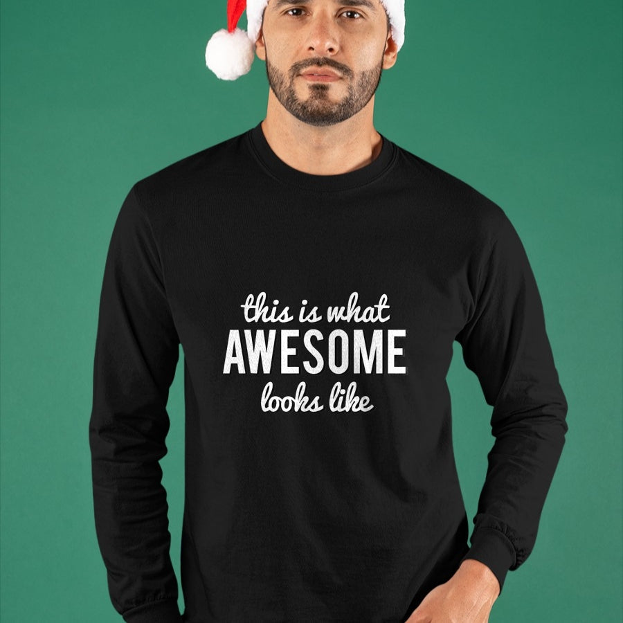 Best Wife Shirt, Wife and Husband Unisex T-Shirt/Hoodie/Sweatshirt HLT00 - This is What Awesome Looks Like T-Shirt
