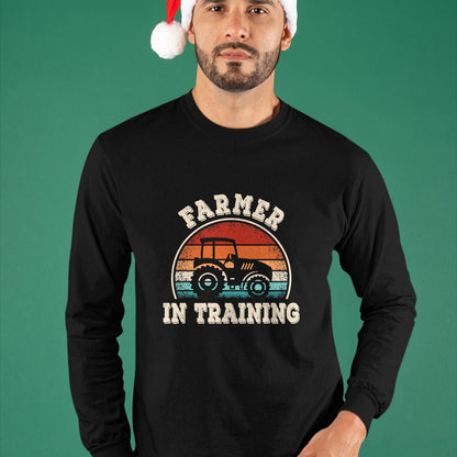Best Farmer Life Shirt, Funny Farmer UnisexT-Shirt/Hoodie/Sweatshirt HLT00 - Farmer in Training Tractor Funny Farming Boys Girls Kids T-Shirt
