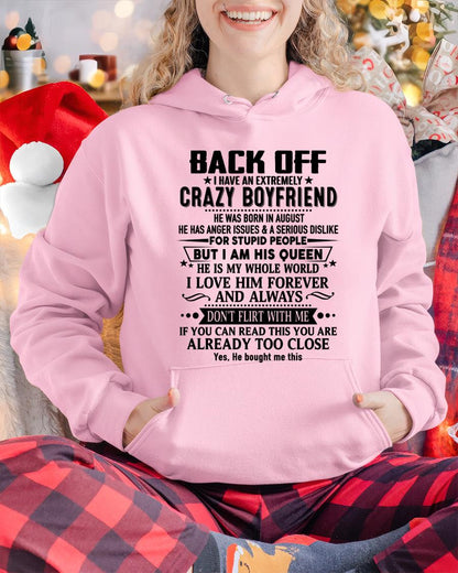 August - Back Off I Have An Extremely Crazy Boyfriend - NGHL08 (SKUT-BACKOFF-08)