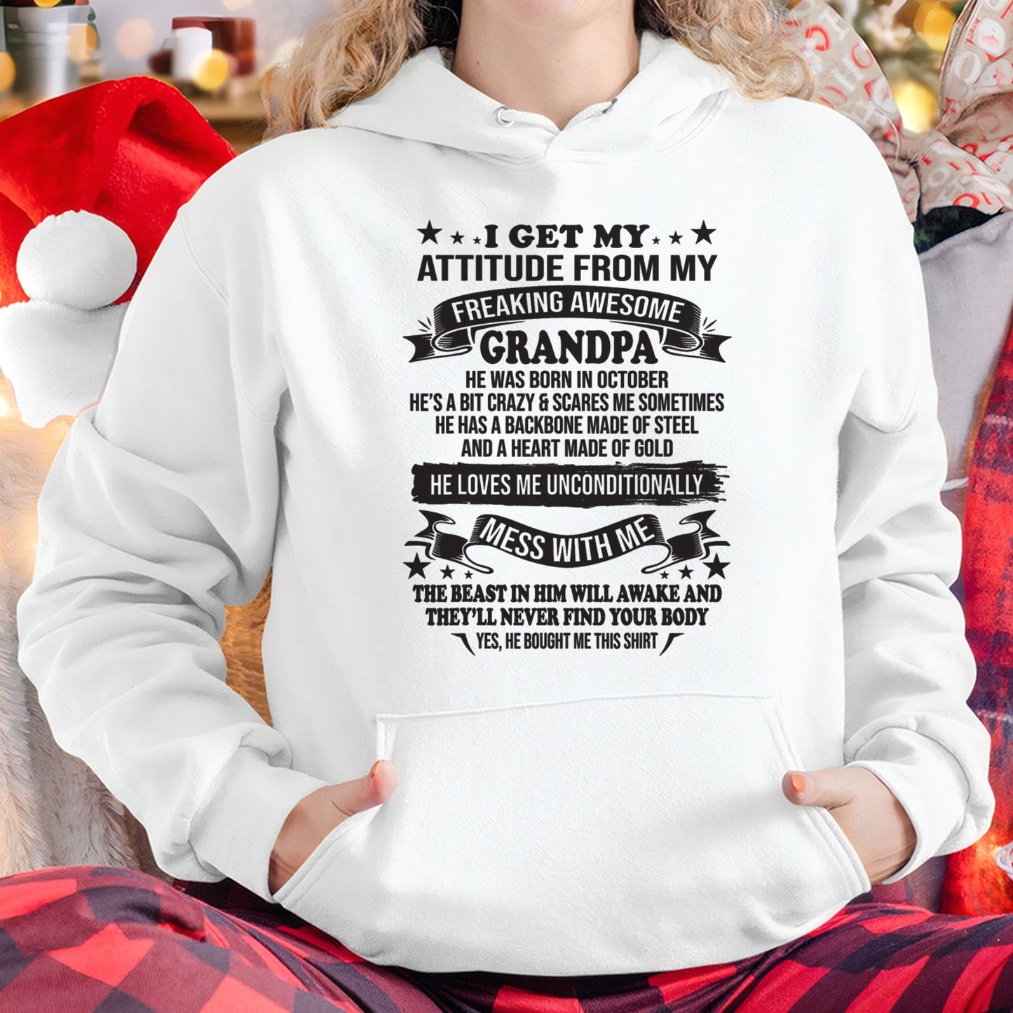 I Get My Attitude From My Grandpa October Edition – From Grandpa to Granddaughter NTTD10 (SKU07-162-10)