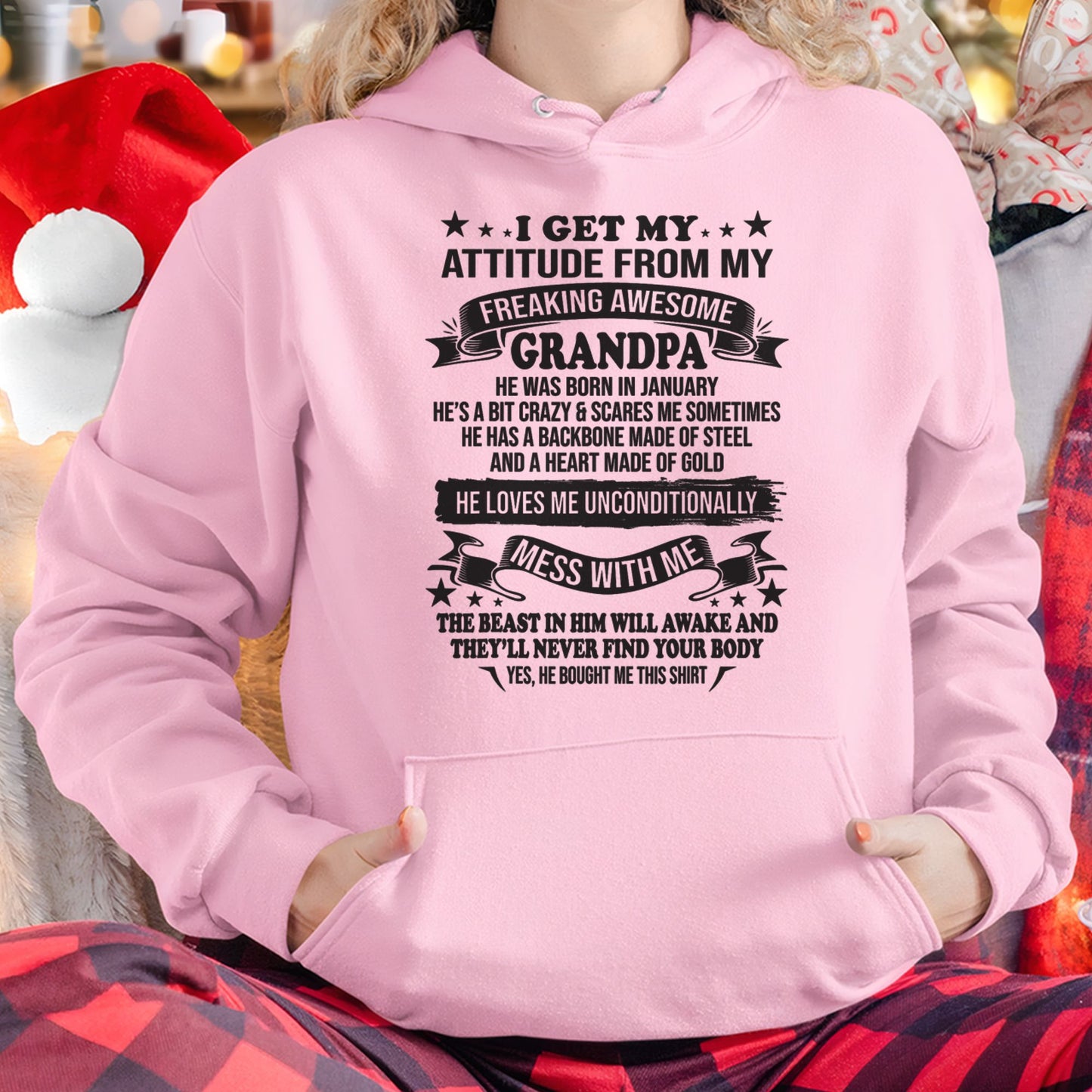 I Get My Attitude From My Grandpa January Edition – From Grandpa to Granddaughter NTTD01 (SKU07-162-01)