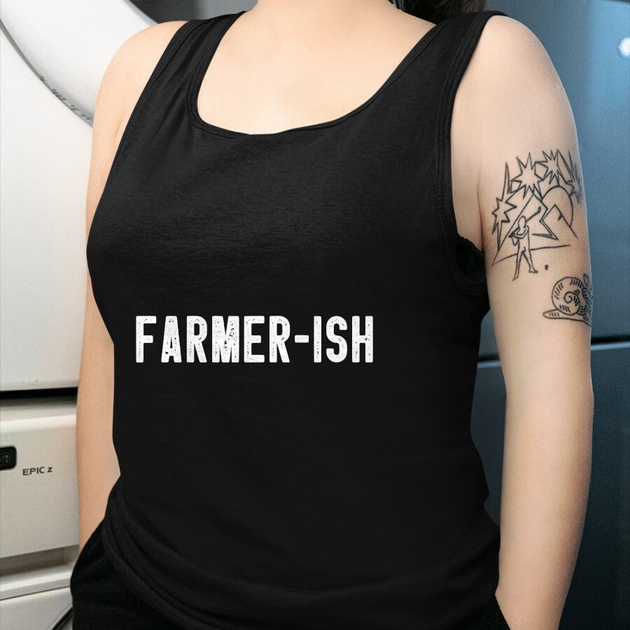 Best Farmer Life Shirt, Funny Farmer UnisexT-Shirt/Hoodie/Sweatshirt HLT00 - Farmer-ish Funny Farming Men Farmer Women Sarcastic Farm Dad T-Shirt