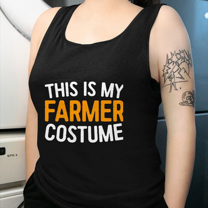 Best Farmer Life Shirt, Funny Farmer UnisexT-Shirt/Hoodie/Sweatshirt HLT00 - This is My Farmer Costume Shirt Adult Kids Farmer Costume T-Shirt, Men, Black, Medium