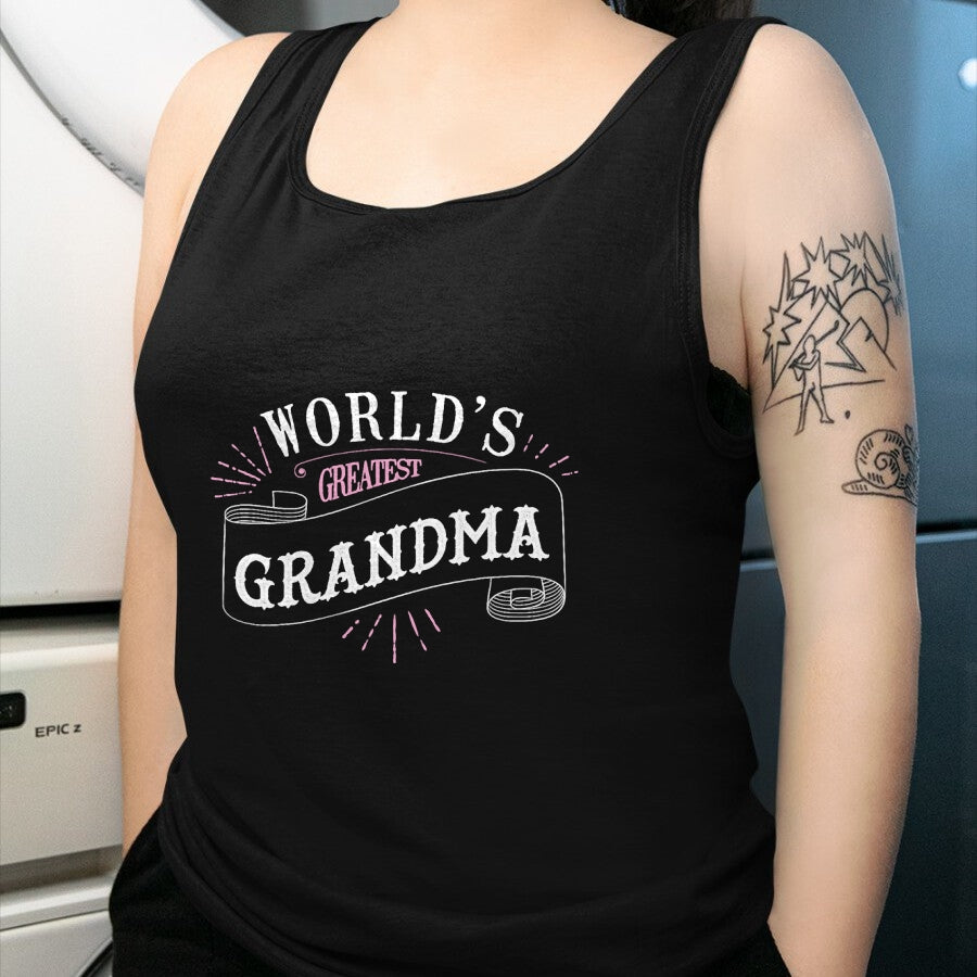 Best Grandma Shirt, Proud Grandma Unisex T-Shirt/Hoodie/Sweatshirt HLT00 - Worlds Greatest Grandma Shirt Super Gift Idea For Grandma T-Shirt