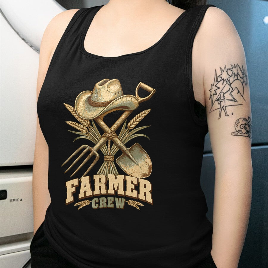 Best Farmer Life Shirt, Funny Farmer UnisexT-Shirt/Hoodie/Sweatshirt HLT00 - Farmer Crew Farming Farm Animal Farmer Gift Country Life T-Shirt