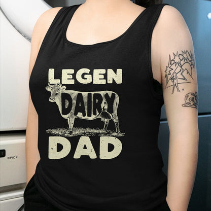 Best Farmer Life Shirt, Funny Farmer UnisexT-Shirt/Hoodie/Sweatshirt HLT00 - Legen Dairy Dad Cow Farmer Father's Day T-Shirt for Men T-Shirt