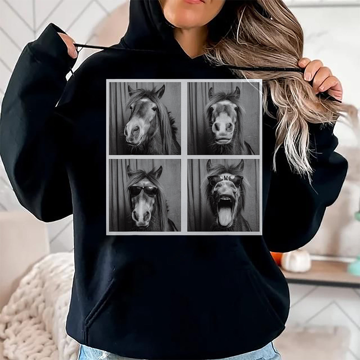 Best Horse Lover Shirt , Funny Horse UnisexT-Shirt/Hoodie/Sweatshirt HLT00 - Funny Horse Sunglasses T-Shirt