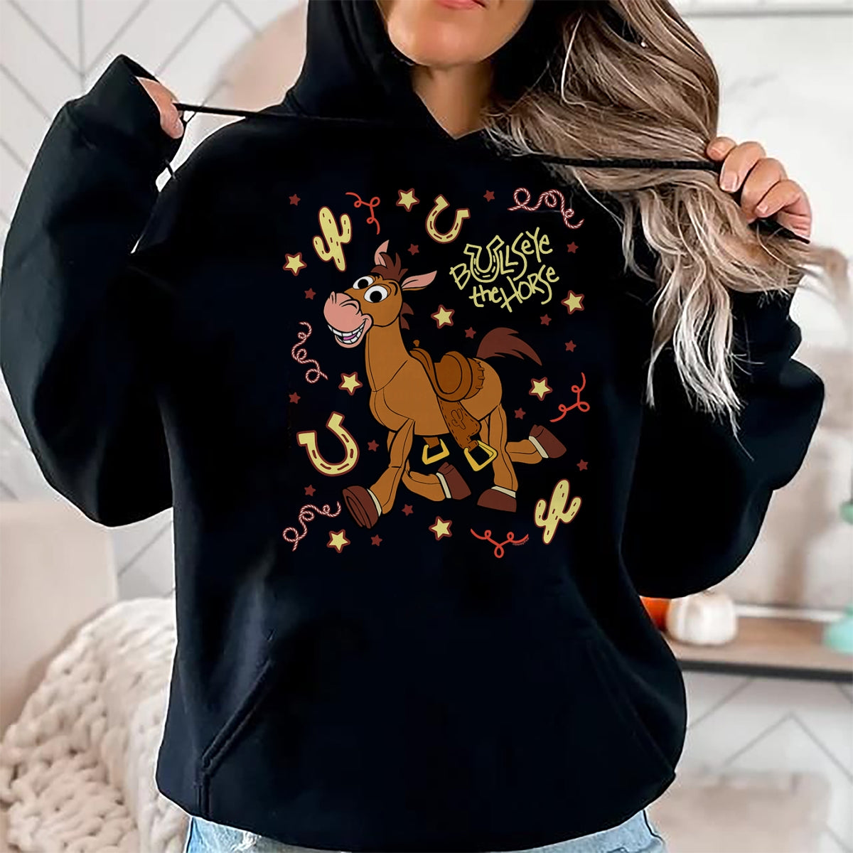 Best Horse Lover Shirt , Funny Horse UnisexT-Shirt/Hoodie/Sweatshirt HLT00 - Disney and Pixar_s Toy Story Bullseye Horse Western Collage T-Shirt