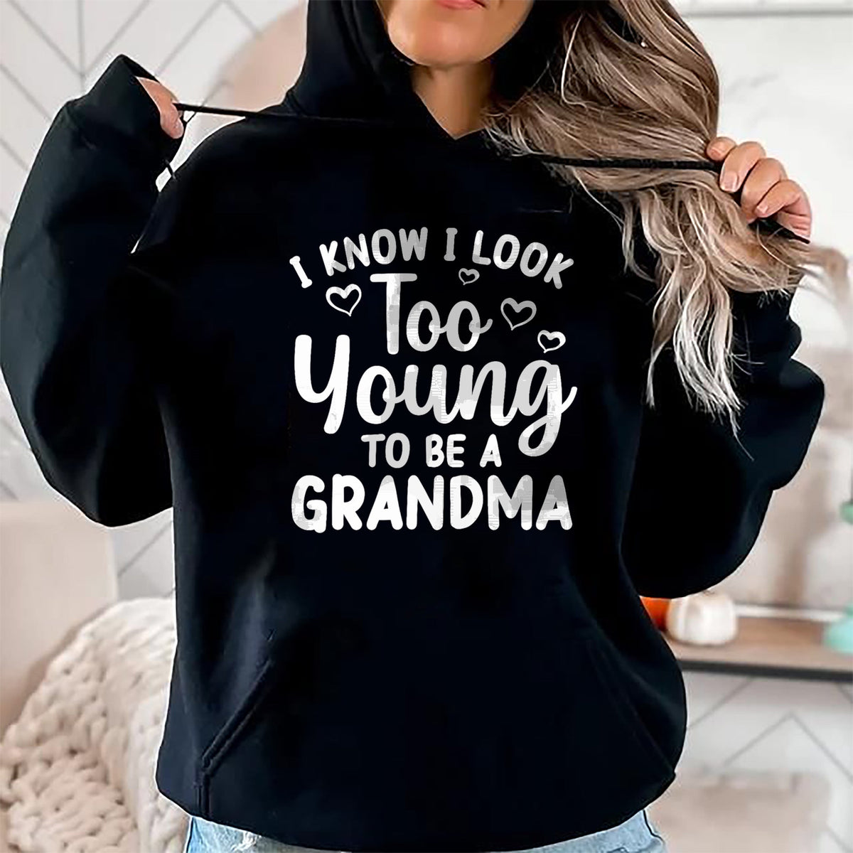 Best Grandma Shirt, Proud Grandma Unisex T-Shirt/Hoodie/Sweatshirt HLT00 - Funny Grandma To Be Art For Grandmother Grammy Women Grandma T-Shirt (1)