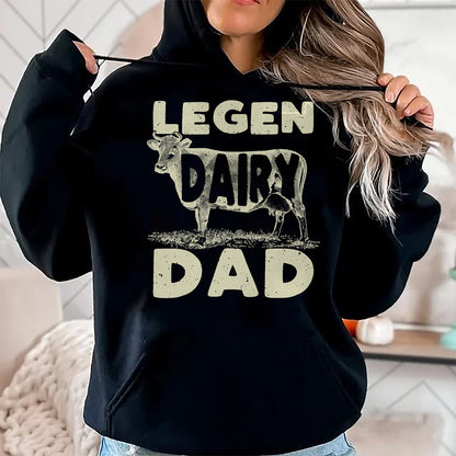 Best Farmer Life Shirt, Funny Farmer UnisexT-Shirt/Hoodie/Sweatshirt HLT00 - Legen Dairy Dad Cow Farmer Father's Day T-Shirt for Men T-Shirt