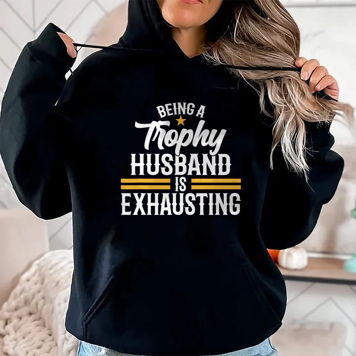 Best Wife Shirt, Wife and Husband Unisex T-Shirt/Hoodie/Sweatshirt HLT00 - Wedding Anniversary Graphic for Husband T-Shirt (1)