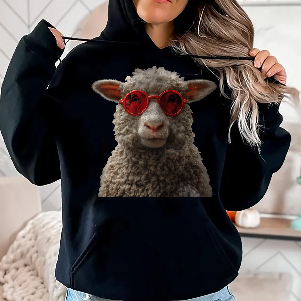 Best Farmer Life Shirt, Funny Farmer UnisexT-Shirt/Hoodie/Sweatshirt HLT00 - Sheep Wearing Sunglasses Funny Graphic T-Shirt