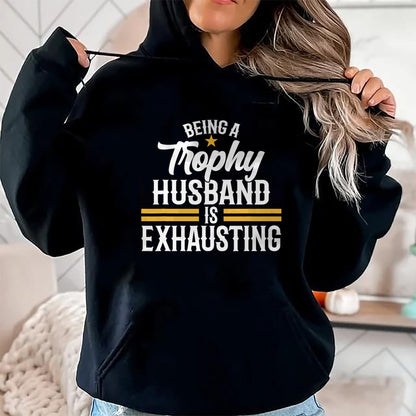 Best Wife Shirt, Wife and Husband Unisex T-Shirt/Hoodie/Sweatshirt HLT00 - Wedding Anniversary Graphic for Husband T-Shirt
