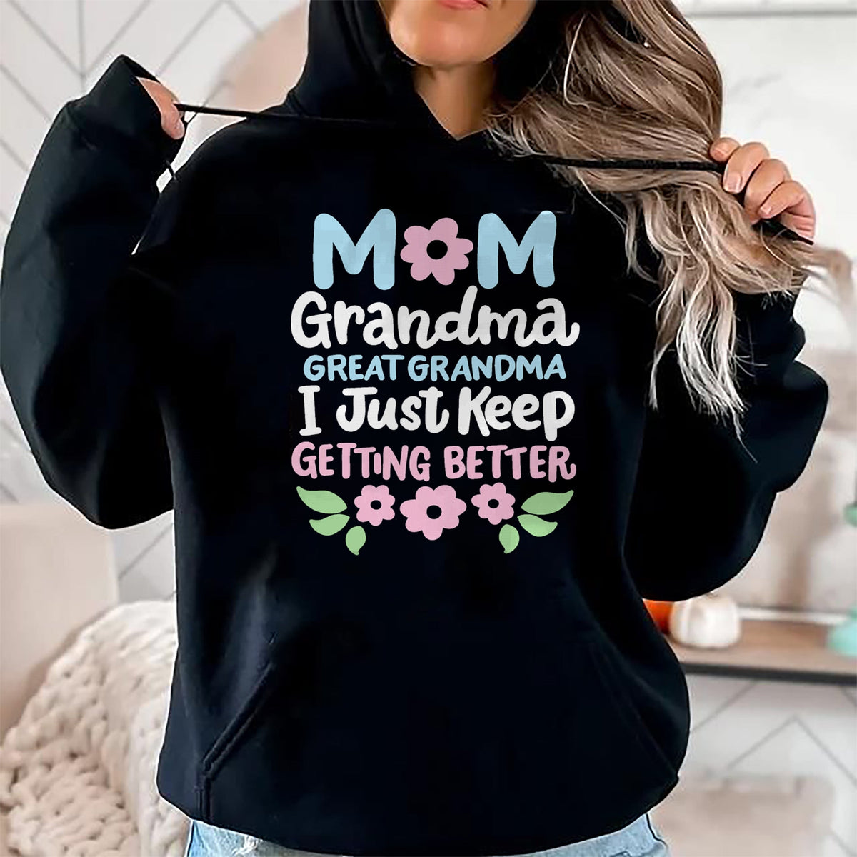Best Grandma Shirt, Proud Grandma Unisex T-Shirt/Hoodie/Sweatshirt HLT00 - Great Grandma Great Grandmother T-Shirt (1)