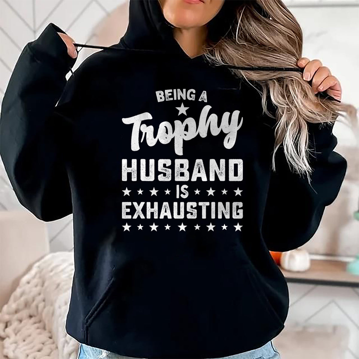 Best Wife Shirt, Wife and Husband Unisex T-Shirt/Hoodie/Sweatshirt HLT00 - Hilarious Husband Joke Funny Father's Day T-Shirt