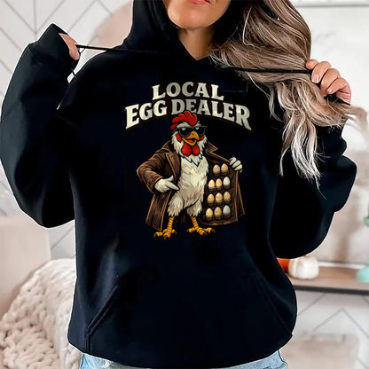 Best Farmer Life Shirt, Funny Farmer UnisexT-Shirt/Hoodie/Sweatshirt HLT00 - Chicken Farmer Local Egg Dealer Rancher Farm Dad Men Women T-Shirt