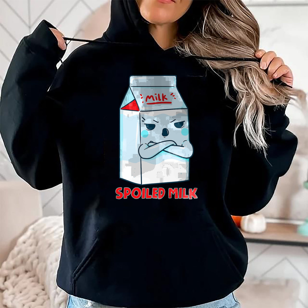 Best Wife Shirt, Wife and Husband Unisex T-Shirt/Hoodie/Sweatshirt HLT00 - Spoiled Milk Cute Kawaii Cartoon Spoiled Kid Child Man Woman T-Shirt
