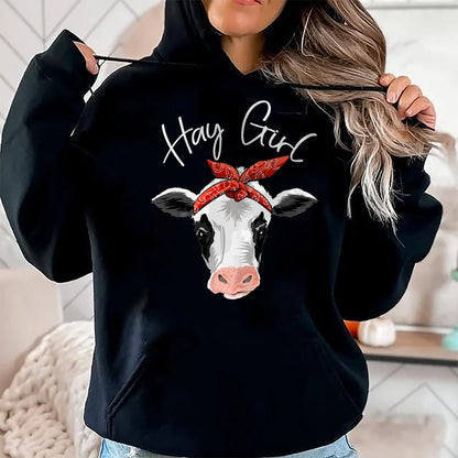 Best Farmer Life Shirt, Funny Farmer UnisexT-Shirt/Hoodie/Sweatshirt HLT00 - Hay Girl Farmer Funny Cattle Cow Farm Lovers Gift Women Kids T-Shirt Small