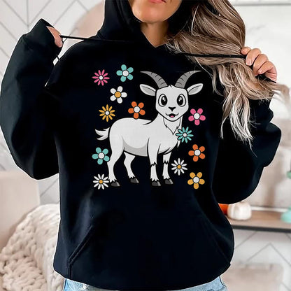 Best Farmer Life Shirt, Funny Farmer UnisexT-Shirt/Hoodie/Sweatshirt HLT00 - Cute Goat Lover Groovy Kawaii Goat Farmer Women Girls Kids T-Shirt