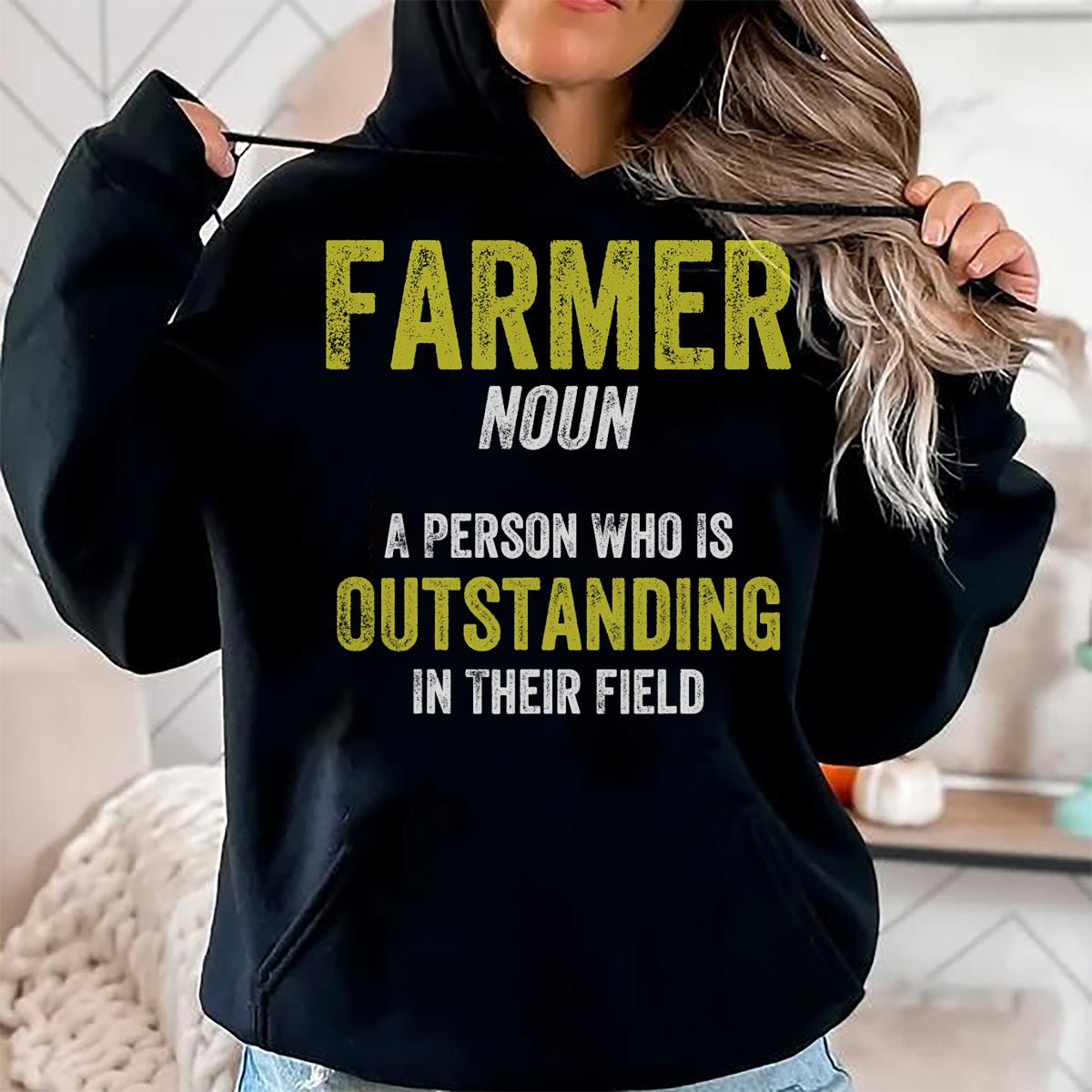 Best Farmer Life Shirt, Funny Farmer UnisexT-Shirt/Hoodie/Sweatshirt HLT00 - Farmer Outstanding In Their Field Farming Gift For Farmers T-Shirt