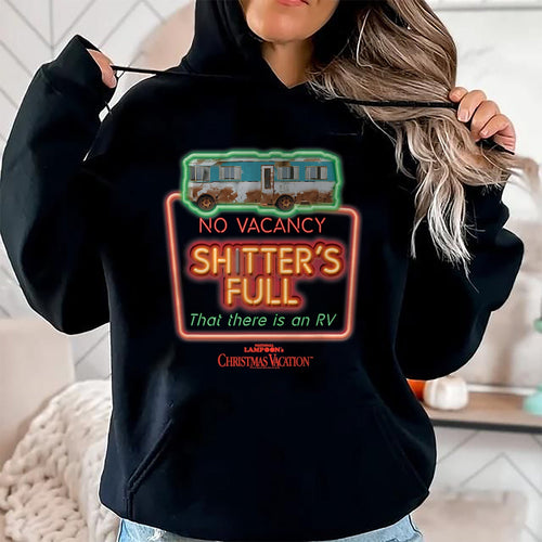 Christmas Vacation No Vacancy Shtter's Full Christmas T-Shirt - Christmas Unisex T-Shirt/Hoodie/Sweatshirt - HNDS00 (SKU2608-219)
