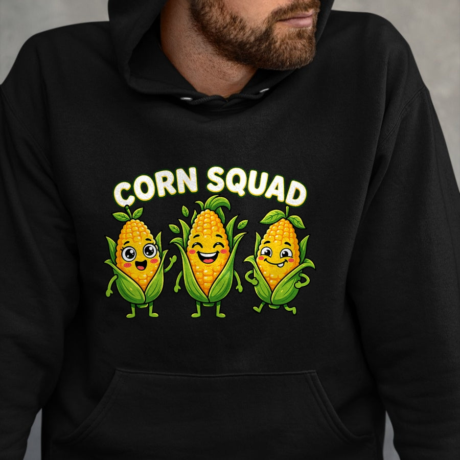 Best Farmer Life Shirt, Funny Farmer UnisexT-Shirt/Hoodie/Sweatshirt HLT00 - Cute Corn Squad Family Matching Group Sweet Corn Fun T-Shirt
