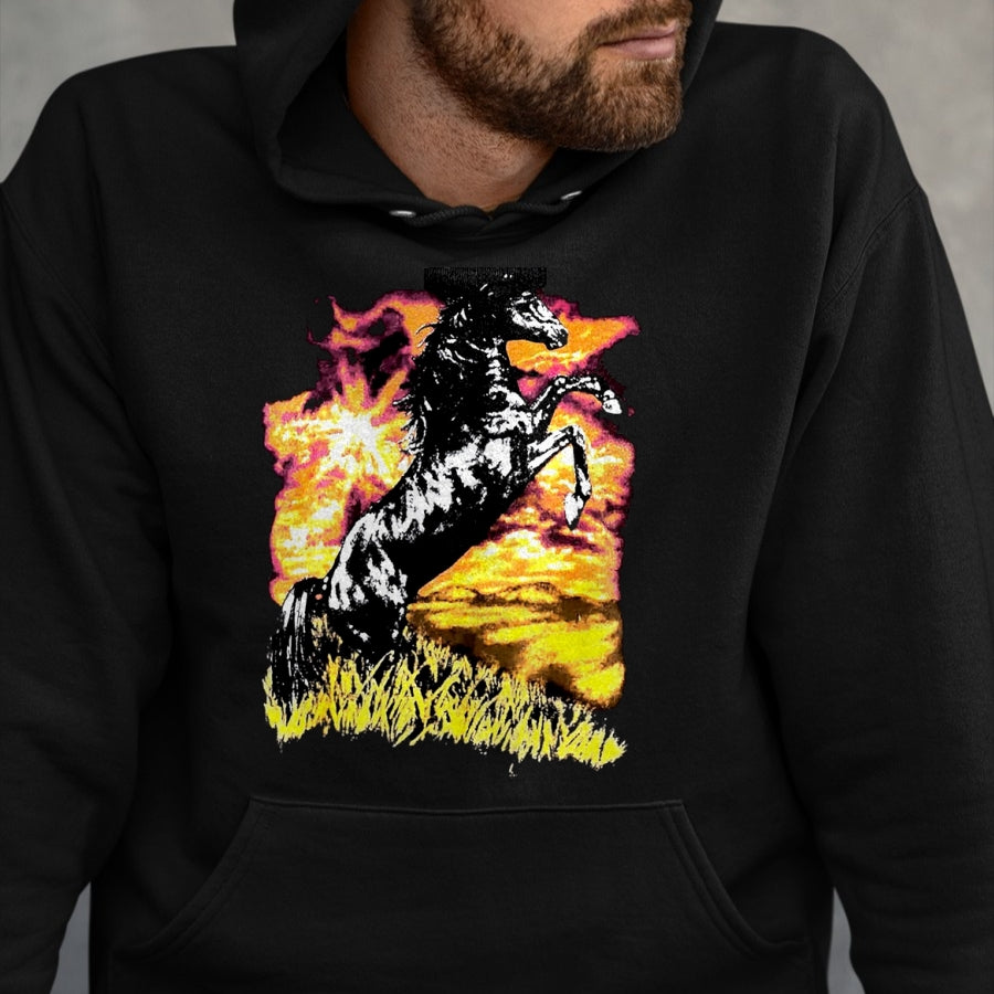 Best Horse Lover Shirt , Funny Horse UnisexT-Shirt/Hoodie/Sweatshirt HLT00 - Charlie T-Shirt Horse T-Shirt, Men, Black, 3X-Large